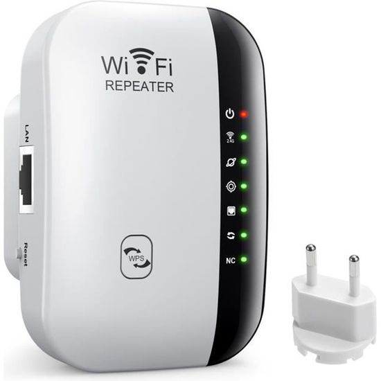 Amplificateur WiFi, ARTIZLEE Repeteur WiFi Booster de signal 300Mbps, WLAN  802.11n/g/b - Cdiscount Informatique