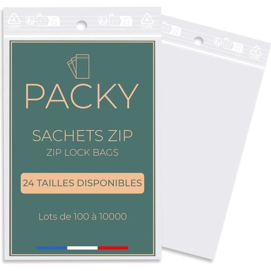 Sachets Plats Transparents Auto-adhésifs 32 X 36 Cm – Lot De 100, En Polypropylène 25 Microns | Pour Rangement Petits Objets, Protection Poussière Et Humidité - 9