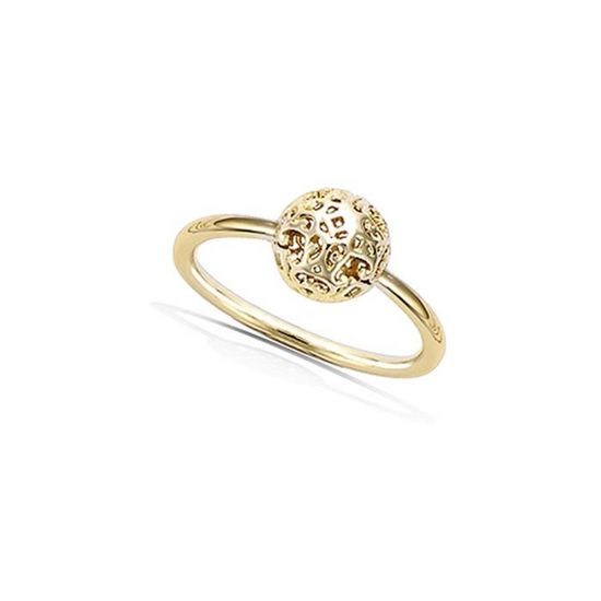 ALLIANCE Bague FEMME Ovale Ajouré ARGENT NEUF T 54
