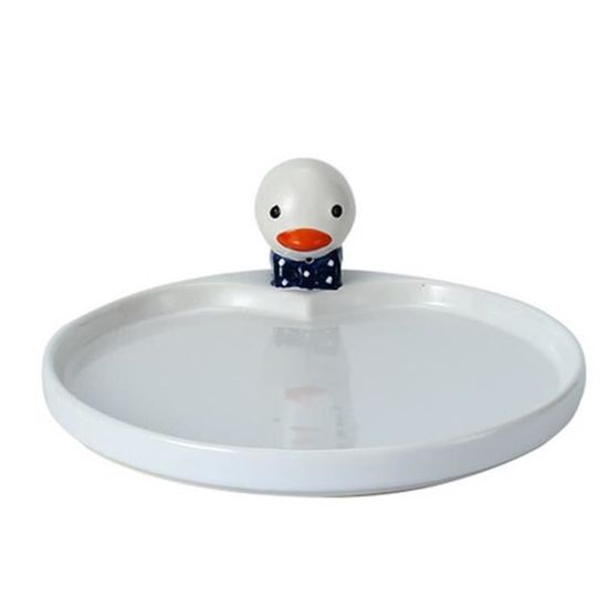 Vide-poche Canard Céramique – Boîte à Bijoux Forme Canard, Collection, Très Bon état