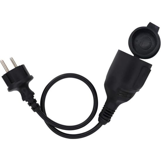 Rallonge Schuko IP44 De 30 M - Câble D'alimentation De Jardin V13