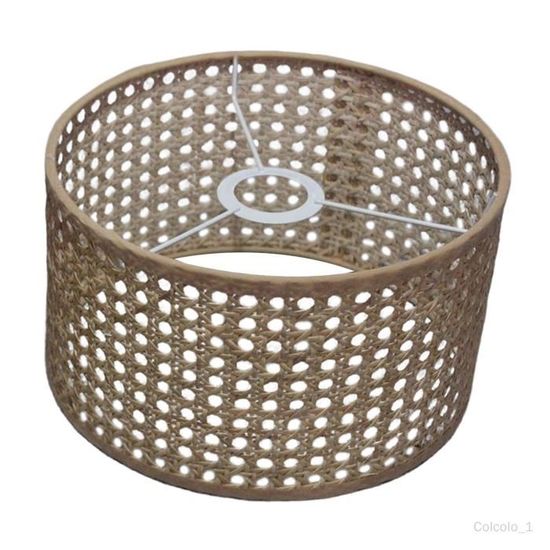 Abat-Jour En Rotin Lampadaire - Déco Rotin