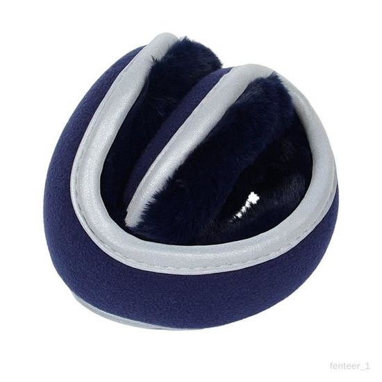 Accessoire Ski Chaud Cache-Oreilles Chauds Pliables En Fausse Fourrure - 2 Pièces Unisexe Hiver - Pour Ski, Randonnée, Protection Contre Le Vent