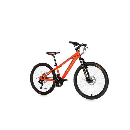 MOMA BIKES - Vélo VTT enfant - GTT 24" - Aluminium - SHIMANO - 21 Vitesses - Freins à disques - Suspension avant