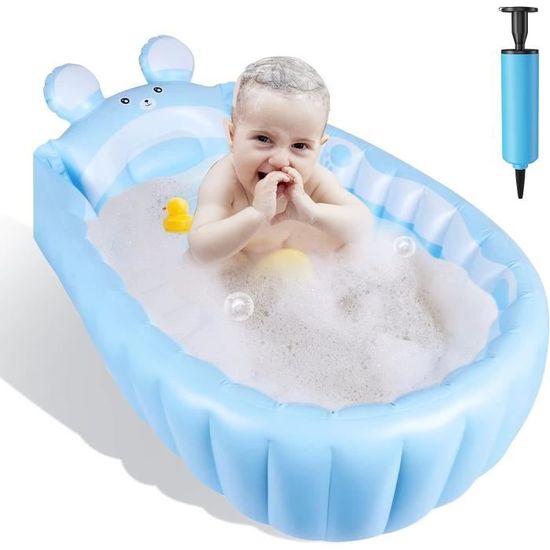 MONODEAL baignoire gonflable pour bébé été bain doux bassin de