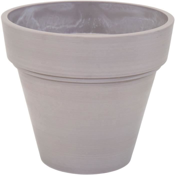 Pot de fleur MEGA COLLECTIONS Ecostone Planter Ø 55 cm H 51 cm