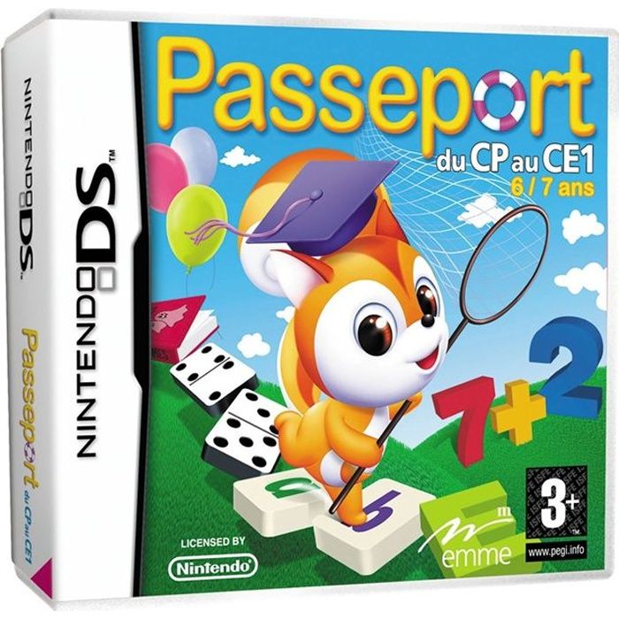 Avanquest Passeport Du Cp Au Ce1 / Jeu Console Nintendo Ds
