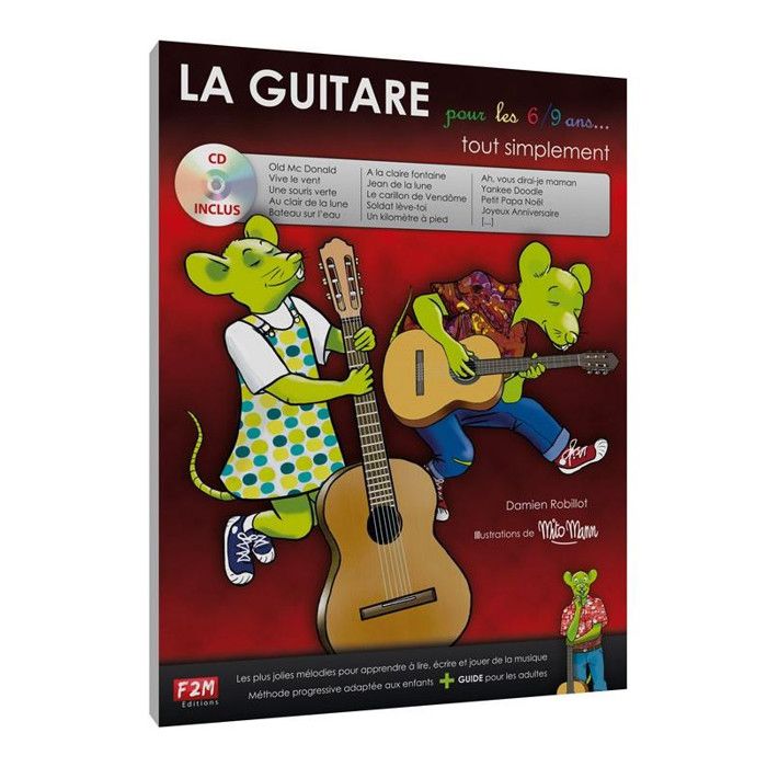 LA GUITARE pour les 6/9 ans... tout simplement