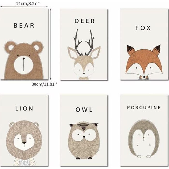 Enfant Tableau Animaux Enfant Tableau Animaux