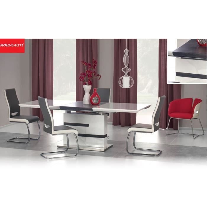 MONACO TABLE A MANGER DESIGN EXTENSIBLE 160÷220 cm/90cm/76 cm