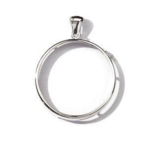 Pendentif porte pièces Argent