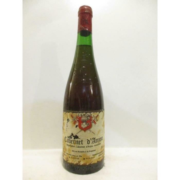 cabernet d'anjou GAEC gallard père et fils (non millésimé années 70 à 80) rosé années 70 - loire - anjou