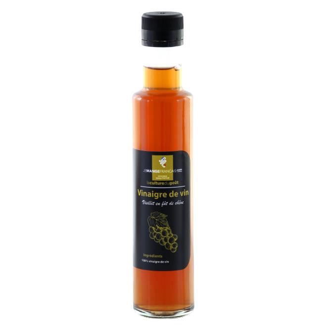 Vinaigre de Vin Artisanal vieillit en Fût de Chêne - Fabrication française
