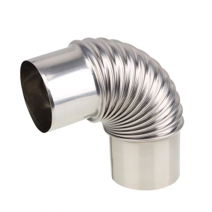 Coude de tuyau d'échappement de chauffe-eau de gaz de 6 cm