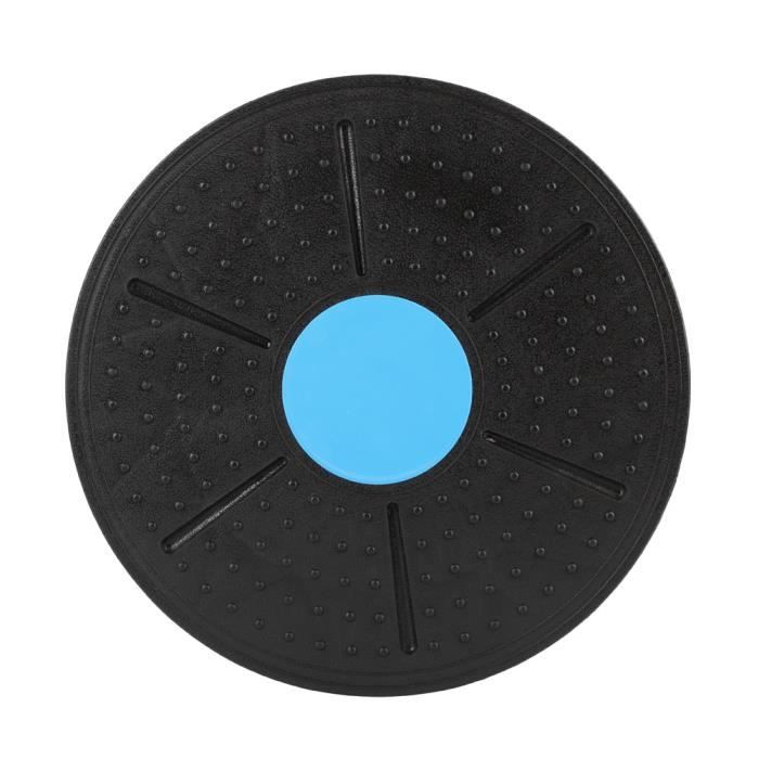 Fitness Balance Board Disc (Noir) Sports Yoga Stability Board 37cm HB018 -QNQ