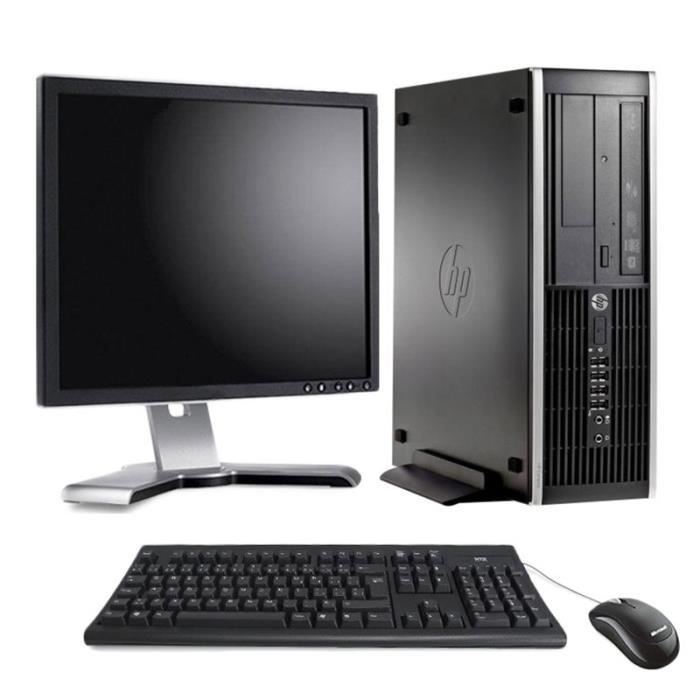 PC de bureau - Hp Compaq 8100 Elite 3,2Ghz - 4 Go - 320 Go + Ecran 22 pouces