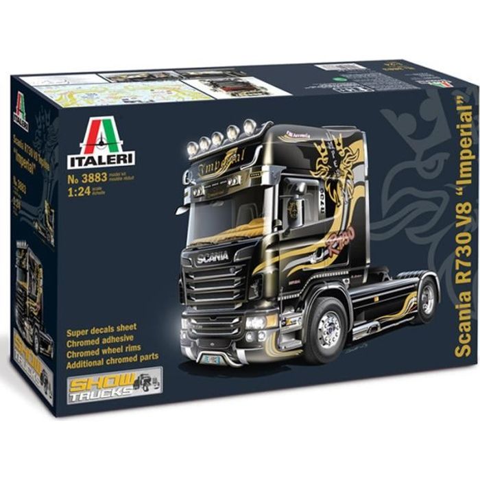 Maquette camion 1/24 : Scania R730 V8 -Imperial-