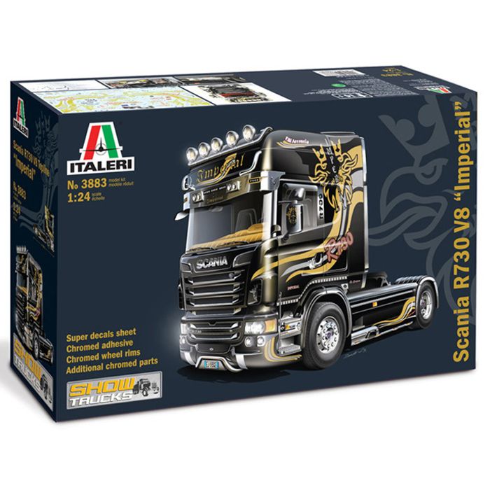 Maquette camion 1/24 : Scania R730 V8 \