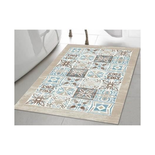 Tapis TRENDY Coloris - Gris, Dimensions - 50x80