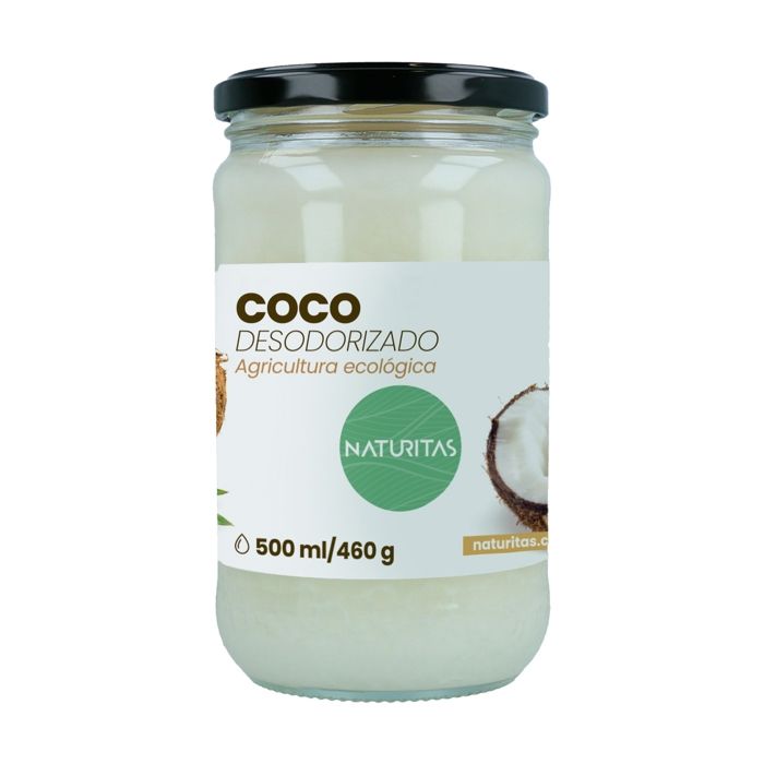 Huile de coco - NATURITAS - 500 ml désodorisée bio