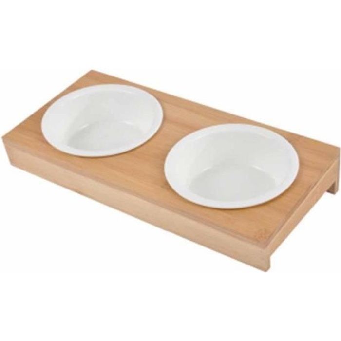 Lot De 2 Gamelles Chien & Chat \