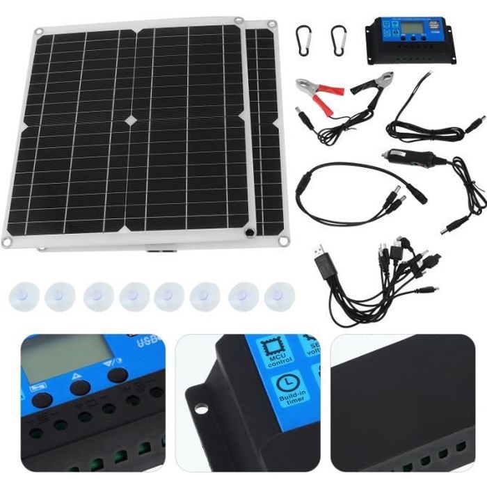1 SET EXTÉRIEUR 300W Panneau solaire KIT PLATEAU kit photovoltaique - kit solaire genie thermique - climatique - chauffage