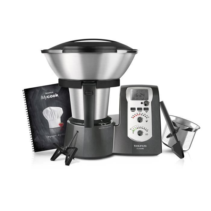 Taurus Mycook Robot de cuisine induction Analogique Noir