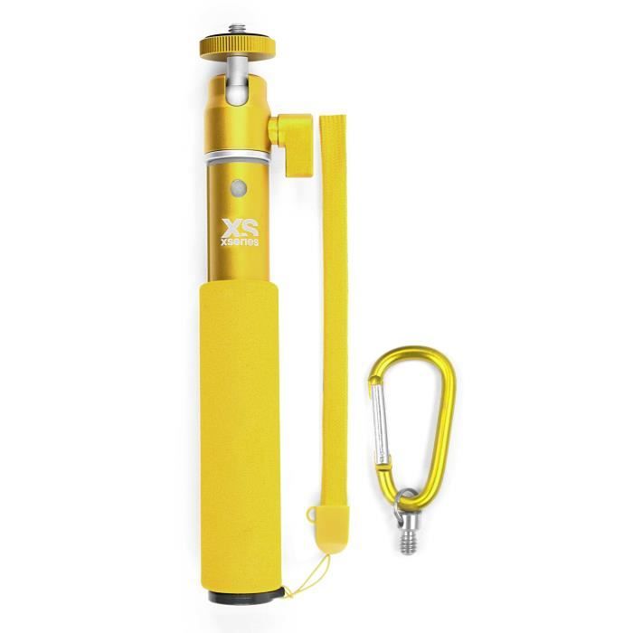 XSORIES Perche Télescopique pour Caméra U-Shot - 49 cm - Jaune
