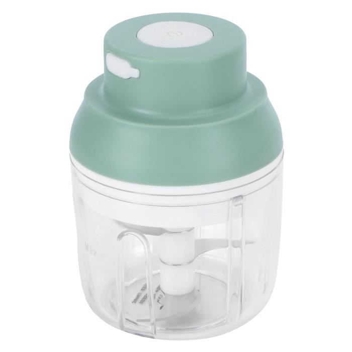Zerone Electric Mini Food Garlic Chopper, Electric Mini Garlic Chopper, Food Processor Meat Blender electromenager electrique Vert