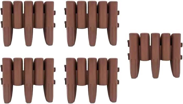 Clips De Rechange Pour Doublure De Piscine Hors Sol - Lot De 33, 38 Ou 45 Barres Noires En PE, 61 X 2,4 Cm