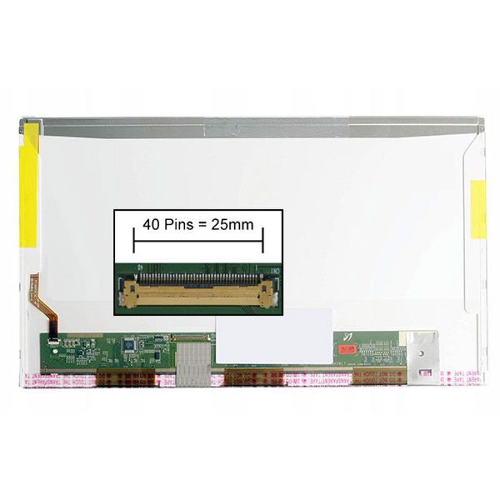 thumbnail image 2 of New 14.0" LED LCD Screen For Laptop – HT140WXB-501, HD WXGA, 1366x768, Glossy 2 of 3