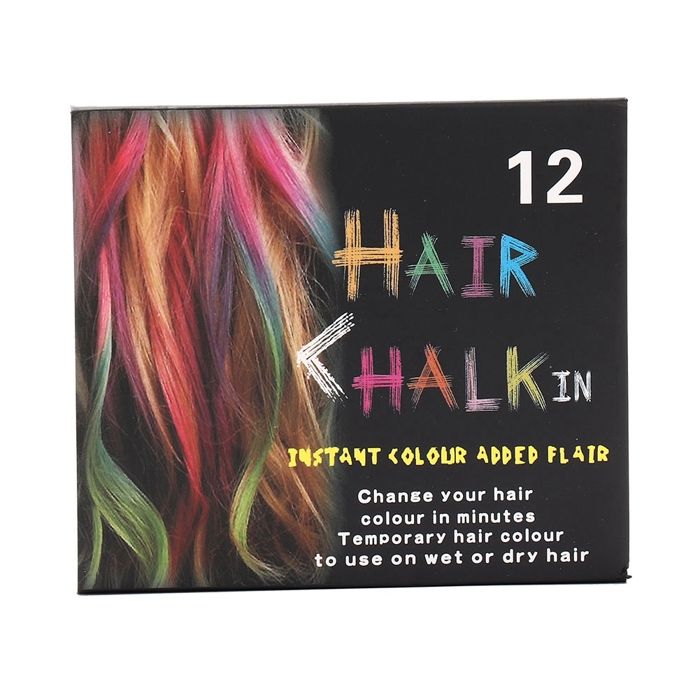 6 Couleurs Peigne À Craie Pour Cheveux,Cheveux Craie Peignes De Craie Temporaire Dye Couleur De