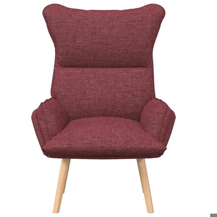 TOP 2026 Chaise Relax - 1 place Fauteuil - Bordeaux 69x74x93 cm Tissu Sherpa FF5017