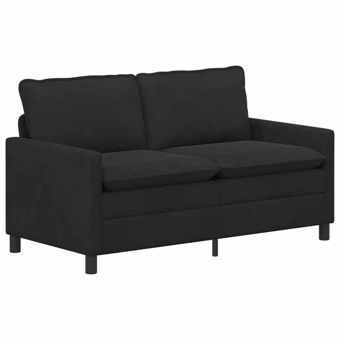 Canapé Noir 156 x 81 x 875 cm Velours