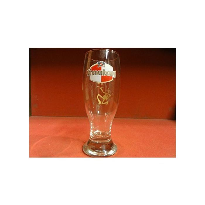 6 VERRES KRONENBOURG AKROBAT 25CL HAUT.17CM