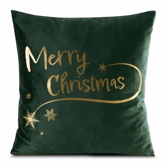 Taie doreiller de Noël JOY/3/D 45x45