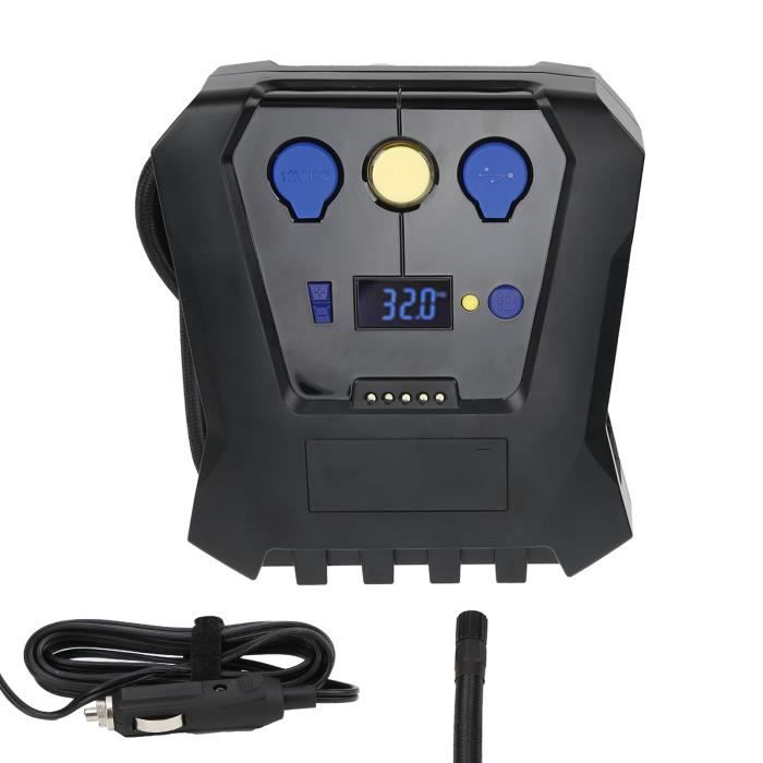 Compresseur D'air Portable Maypole MP7950 - Pompe Numérique 12V Pour Pneu + LED - NEUF