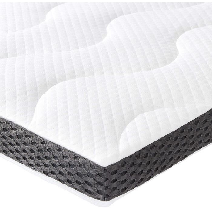 Basics Sur Matelas En Mousse Gel 7 Cm 90 X 0 Cm Hkg Cdiscount Puericulture Eveil Bebe