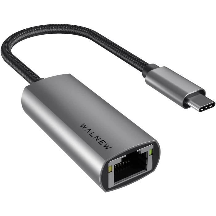 Adaptateur Thunderbolt vers Gigabit Ethernet plus USB 3.0 - Convertisseur  Thunderbolt