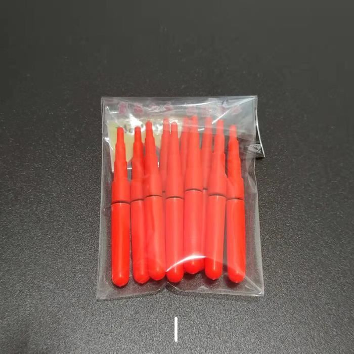 Lot De 60 Bâtons Lumineux Pêche De Nuit 4,5 X 37 Mm - Vert Haute Visibilité