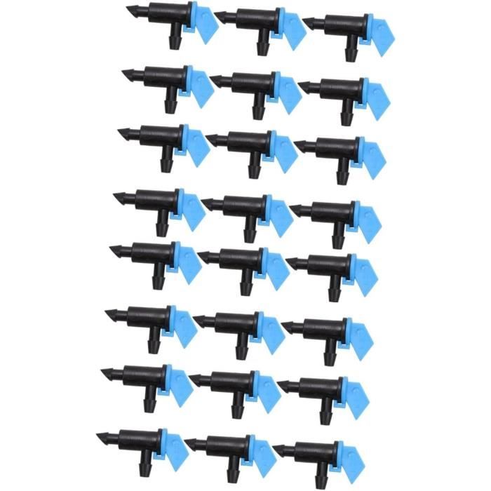 Lot De 100 Goutteurs Compensateurs Pression Pour Irrigation - Débits 2L/h, 4L/h, 8L/h | Économie D'eau Pour Jardin, Pelouse, Agriculture