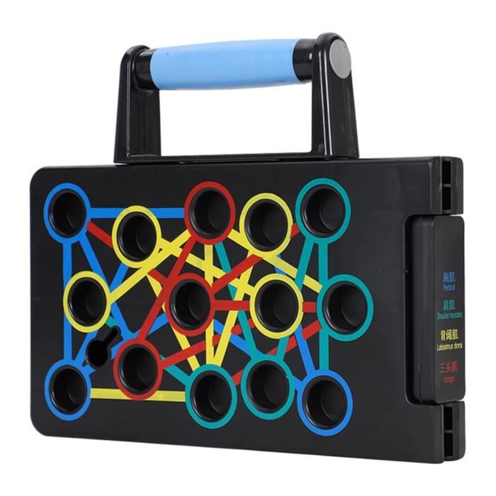 Power Push Planche Pour Pompe Planche De Pompes Multi-usages - Planche De Pompes, Barre De Pompes Planche Pompe Musculation Power Push 21 - Station D' Entraînement Multifonction Pliable