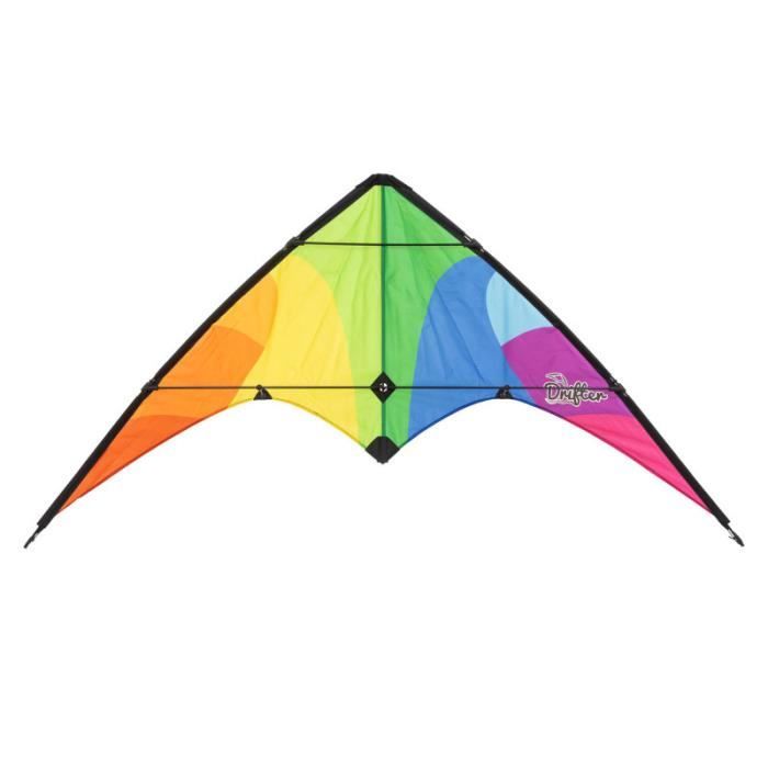 Cerf-volant arc-en-ciel coloré à longue queue en Nylon, jouets d'extérieur pour enfants, jeu Parent-enfant, cadeau d'anniversaire  26