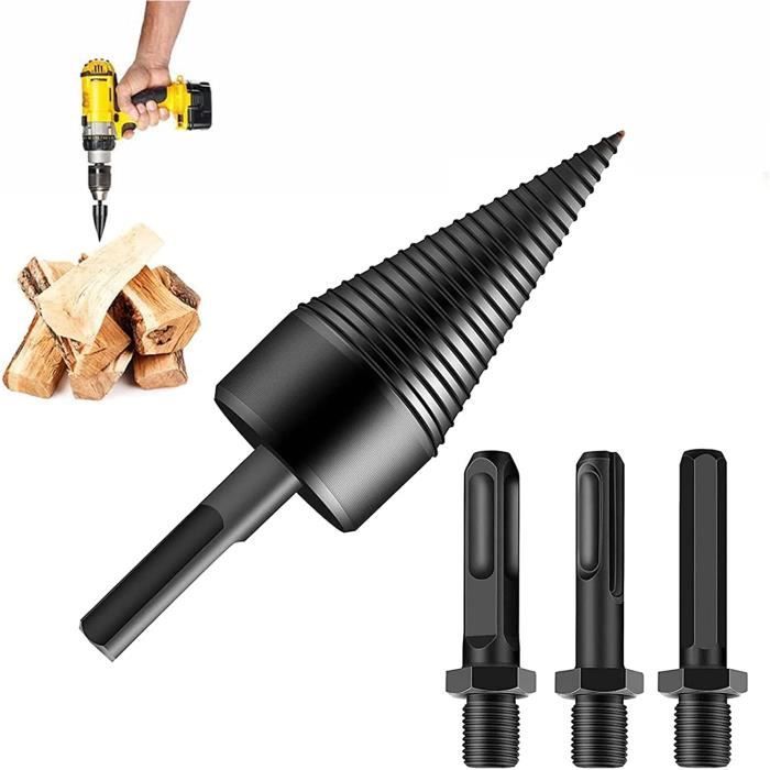 Fendeuse De Bûches Fendeuse À Bois Perceuse Sûre Pour Fendre Du Bois