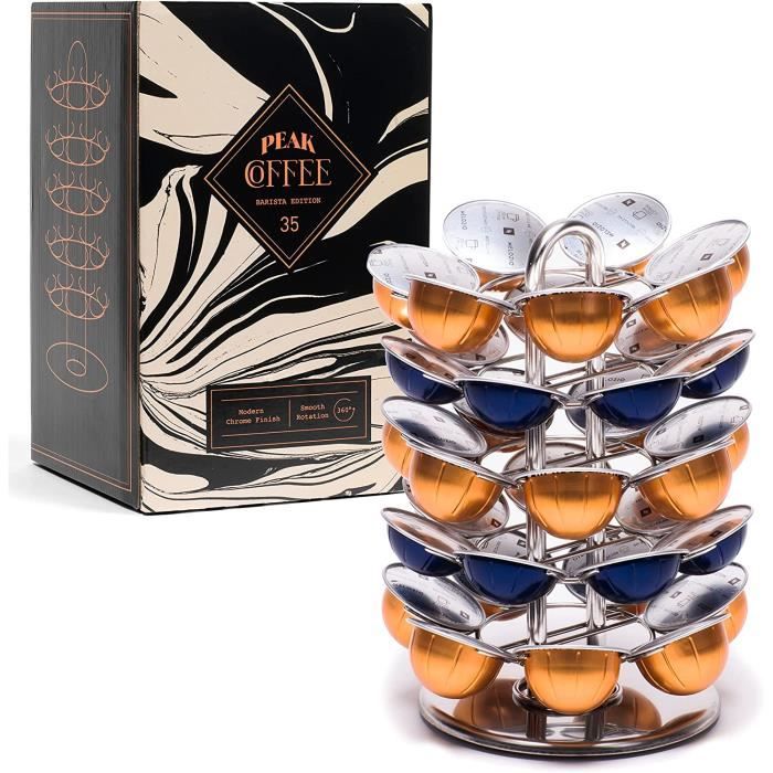 Distributeur Capsule pour Nespresso Vertuo Vertuoline 30+ Dosettes