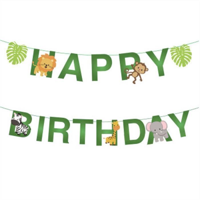 10 Pieces Joyeux Bebe Douche Jungle Animal Theme Invitation Cartes Anniversaire Garcons Enfant Modele Banner 1set Kuyqkpb Cdiscount Beaux Arts Et Loisirs Creatifs