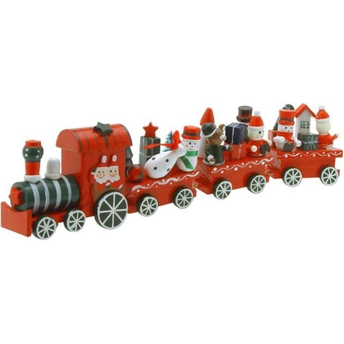 train de noël décoration