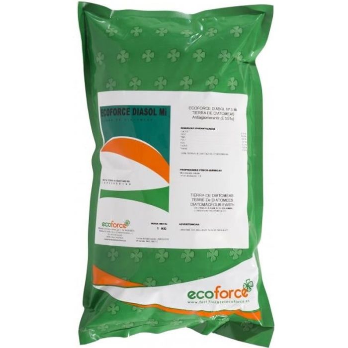 Terre de diatomée micronisée 1 kg. Terre de diatomée non calcifiée de haute pureté, sans traitement ni résidu
