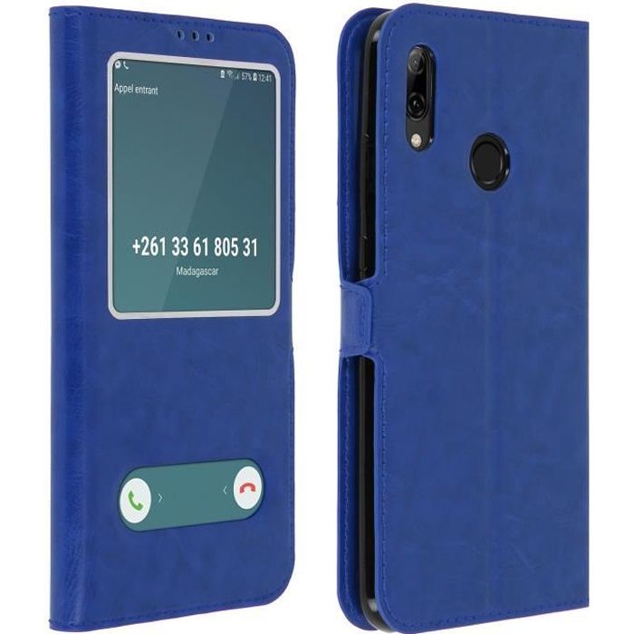 Coque Huawei P Smart 2019 Honor 10 Lite Livre en Cuir Imprimé avec