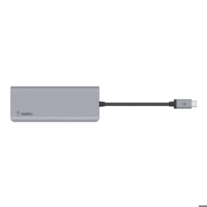 Belkin Hub USB-C - Station d'accueil 7 ports Charge USB-C 100 W, RJ-45 et HDMI